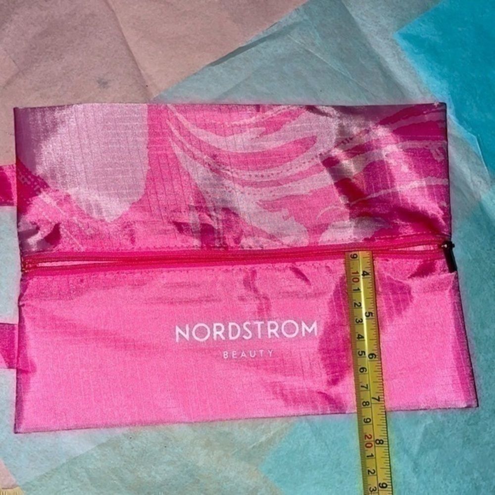 Set =3 etihad luxe + Nordstrom beauty+ Elemis make up cosmetic bag pouch travel - Picture 9 of 16